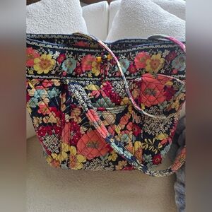Vera Bradley Floral Quilted Tote - Multicolor
